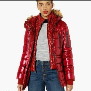 Women's liquid puffer jacket